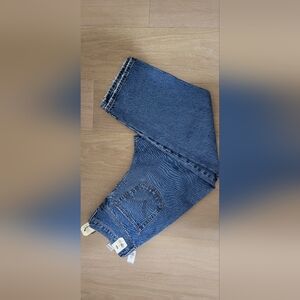 Levis ribcage straight jeans